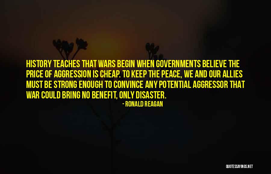 Price Of Peace Quotes By Ronald Reagan Price Of Peace Quotes By Ronald Reagan