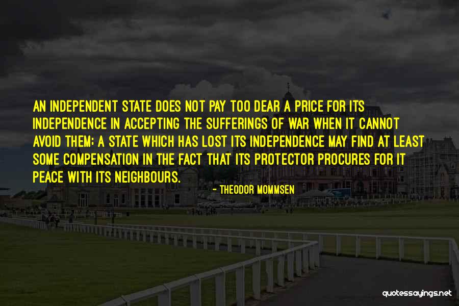 Price Of Peace Quotes By Theodor Mommsen Price Of Peace Quotes By Theodor Mommsen