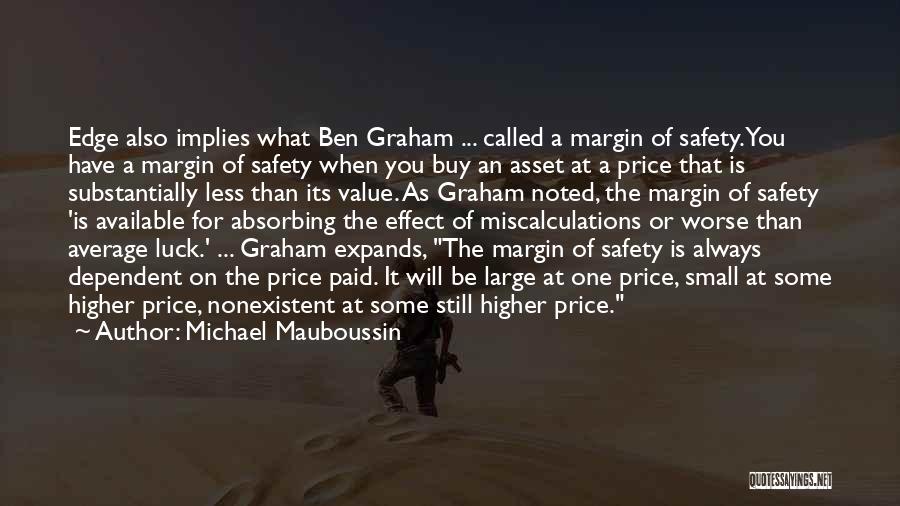 Price Paid Quotes By Michael Mauboussin