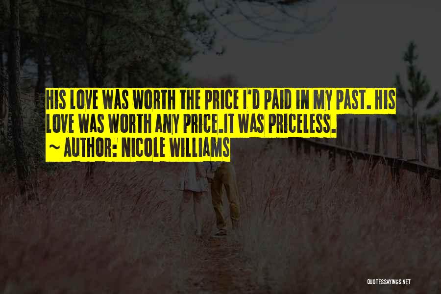 Price Paid Quotes By Nicole Williams