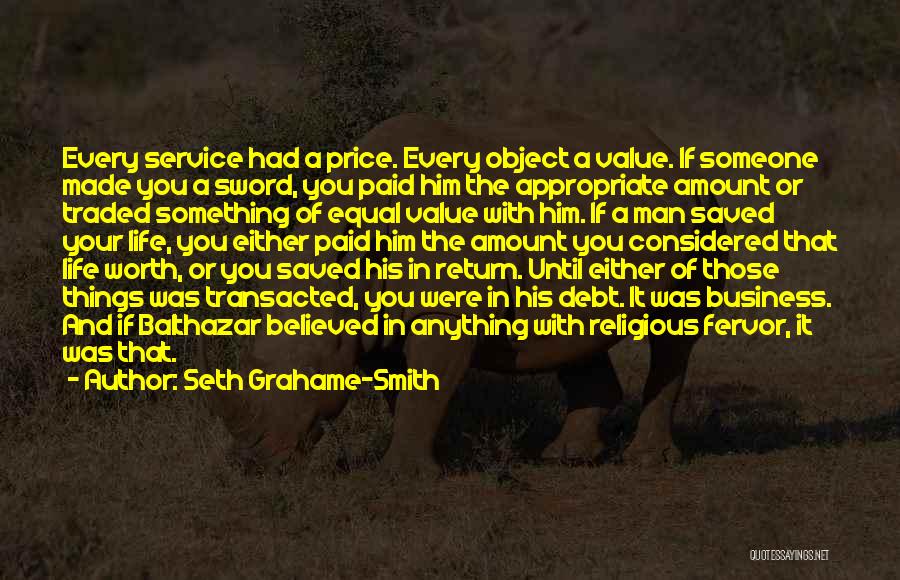 Price Paid Quotes By Seth Grahame-Smith