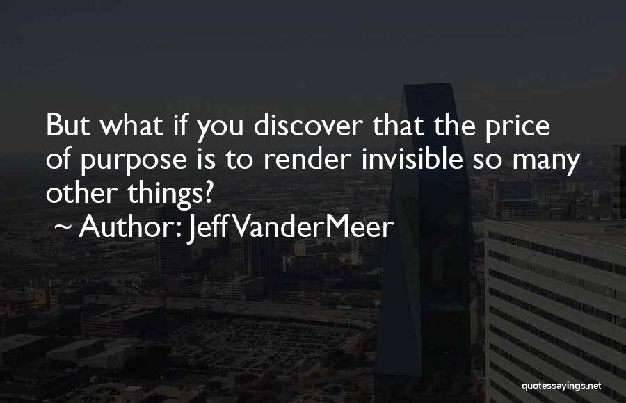 Price Quotes By Jeff VanderMeer