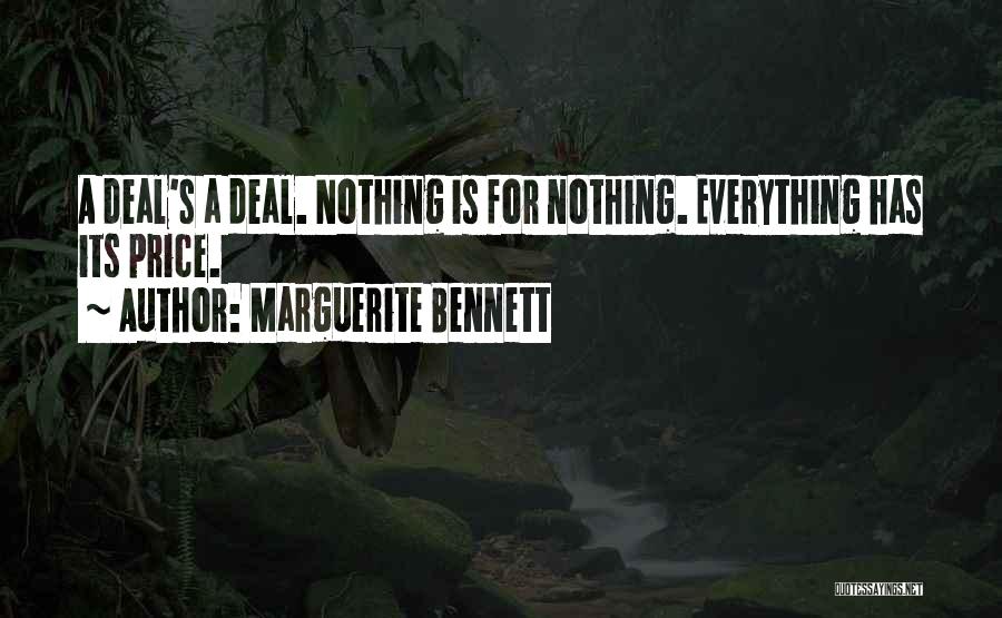 Price Quotes By Marguerite Bennett
