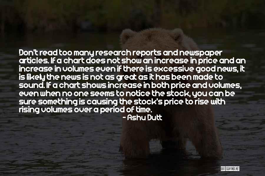 Price Reports Quotes By Ashu Dutt