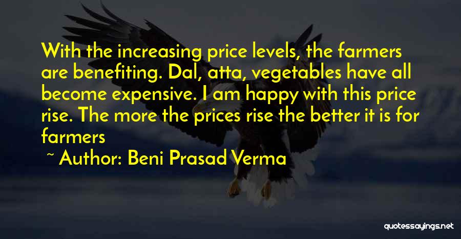 Price Rise Quotes By Beni Prasad Verma