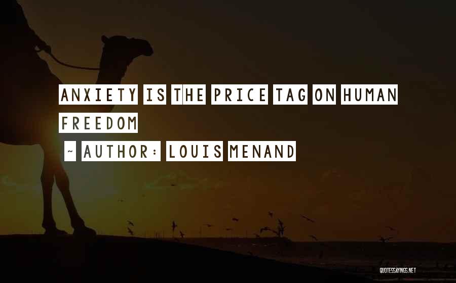 Price Tag Quotes By Louis Menand