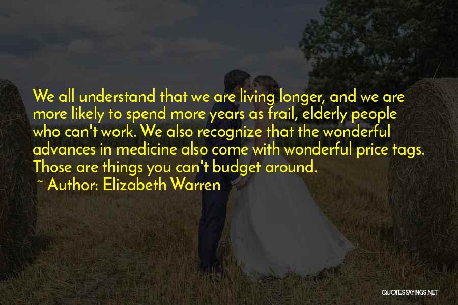 Price Tags Quotes By Elizabeth Warren