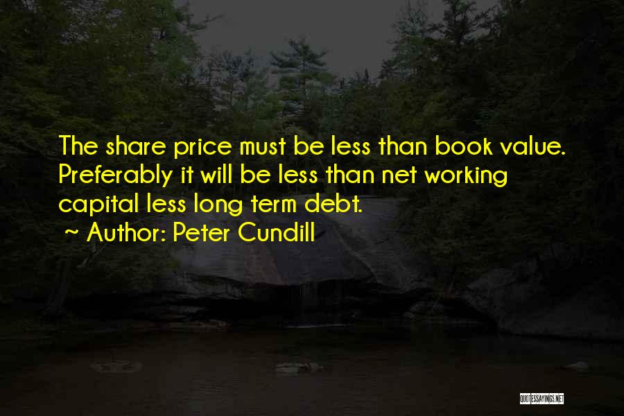 Price Versus Value Quotes By Peter Cundill