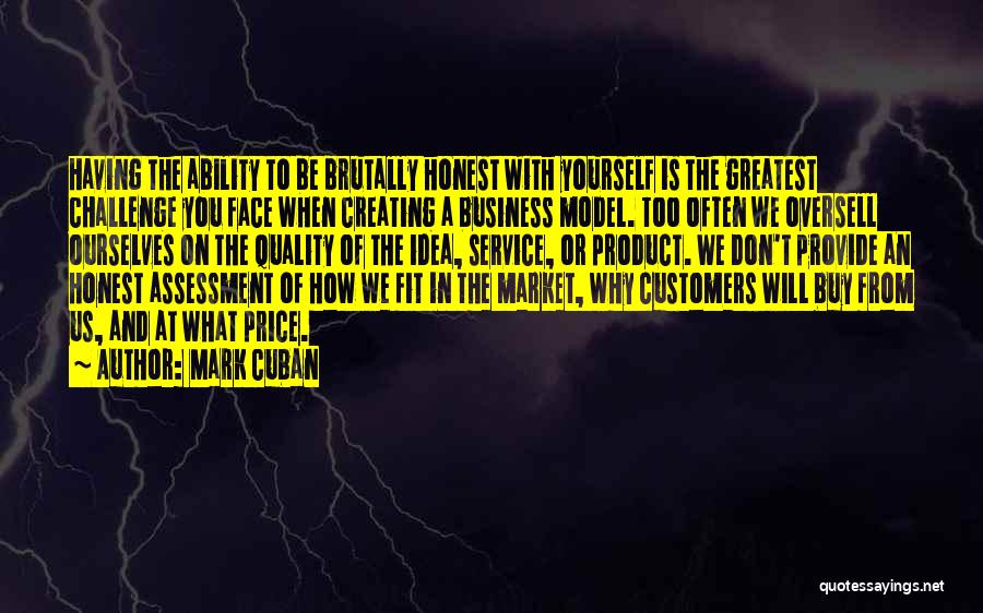 Price Vs Quality Quotes By Mark Cuban