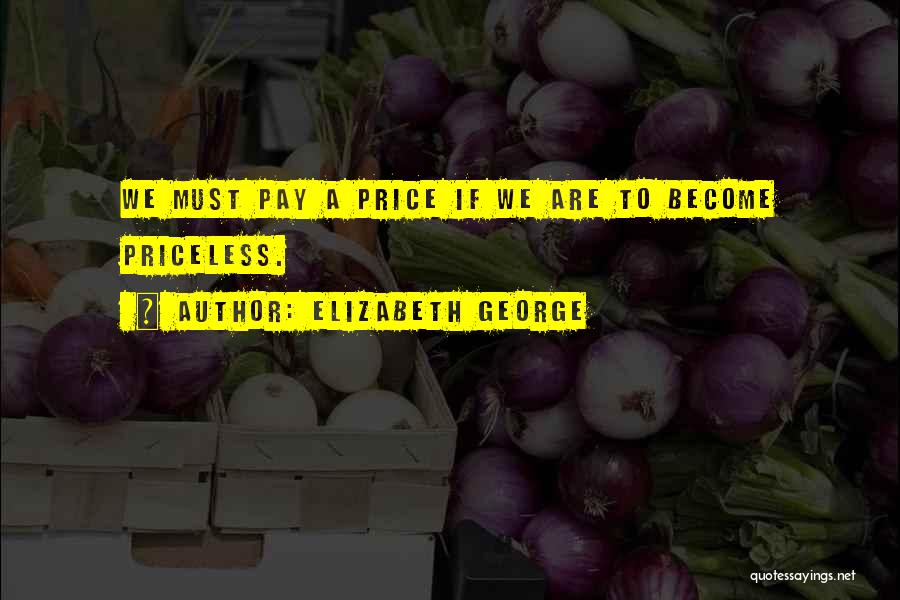 Price We Pay Quotes By Elizabeth George