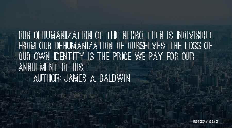 Price We Pay Quotes By James A. Baldwin