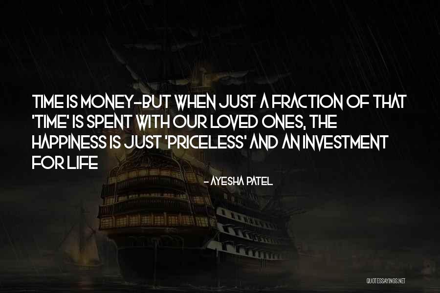 Priceless Life Quotes By Ayesha Patel