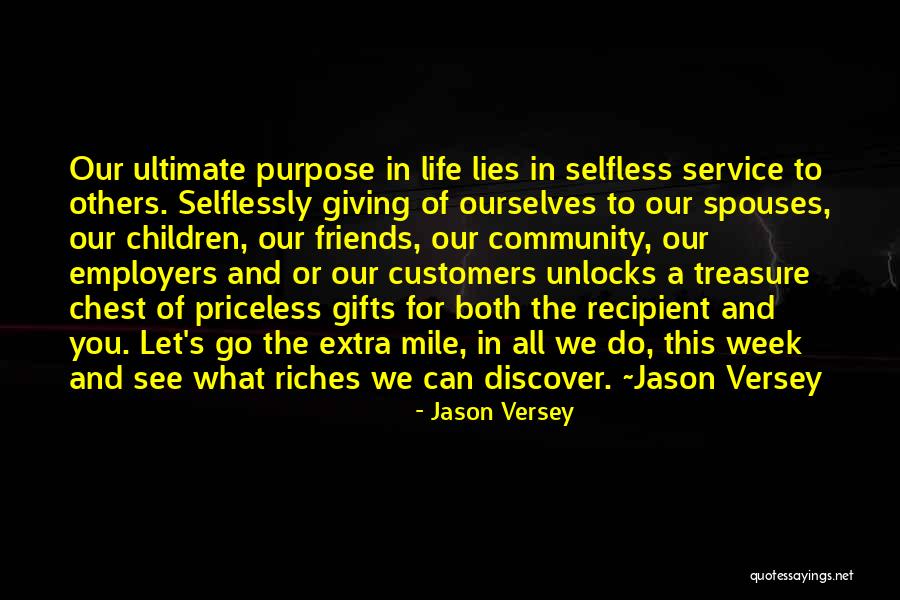 Priceless Life Quotes By Jason Versey