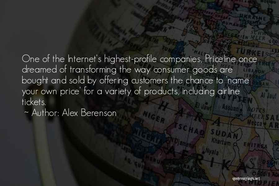 Priceline Quotes By Alex Berenson