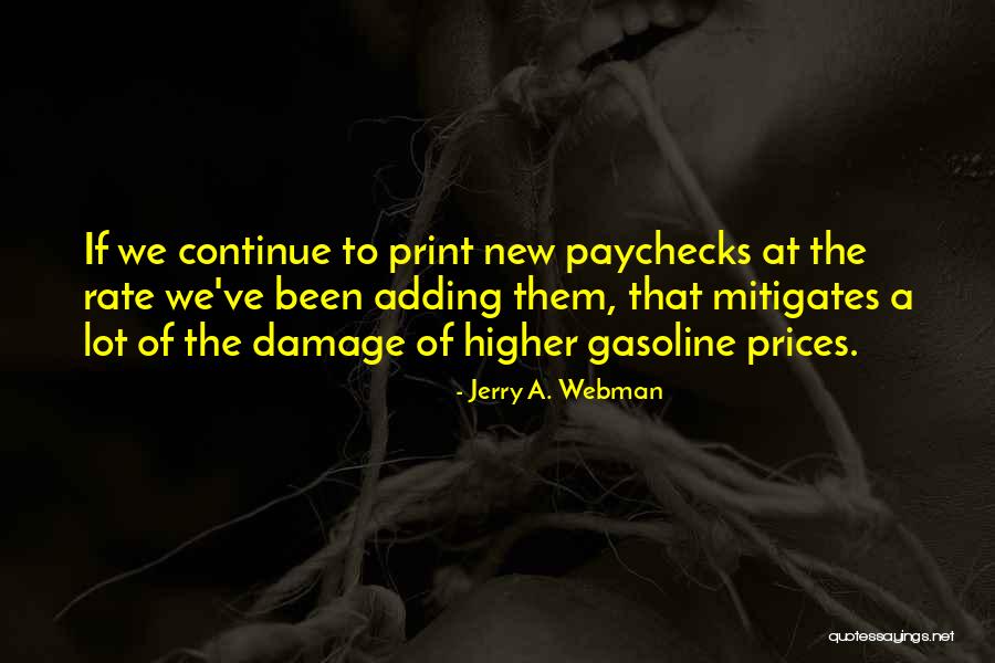 Prices Quotes By Jerry A. Webman