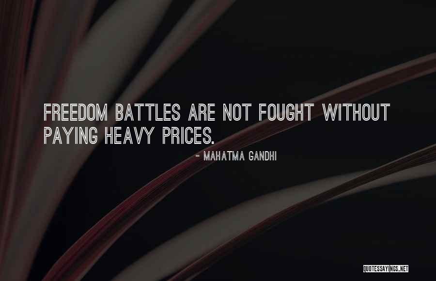 Prices Quotes By Mahatma Gandhi