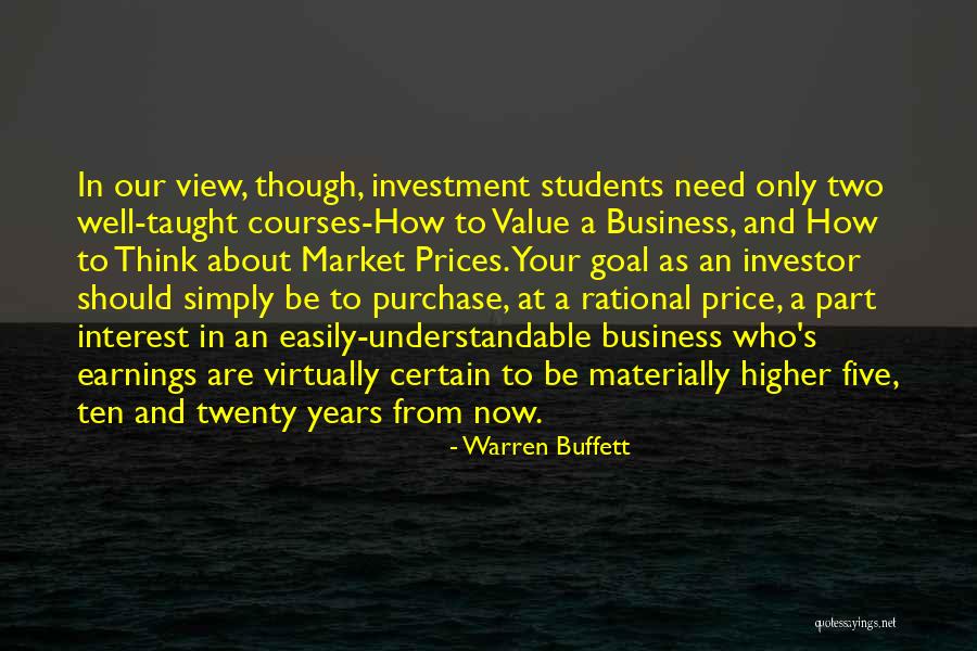 Prices Quotes By Warren Buffett Prices Quotes By Warren Buffett