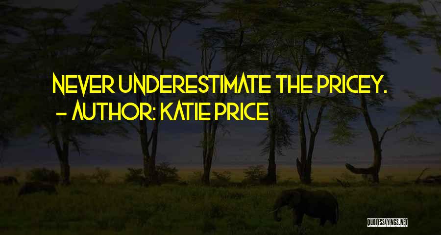 Pricey Quotes By Katie Price