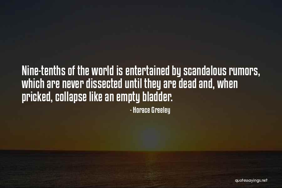 Pricked Quotes By Horace Greeley Pricked Quotes By Horace Greeley