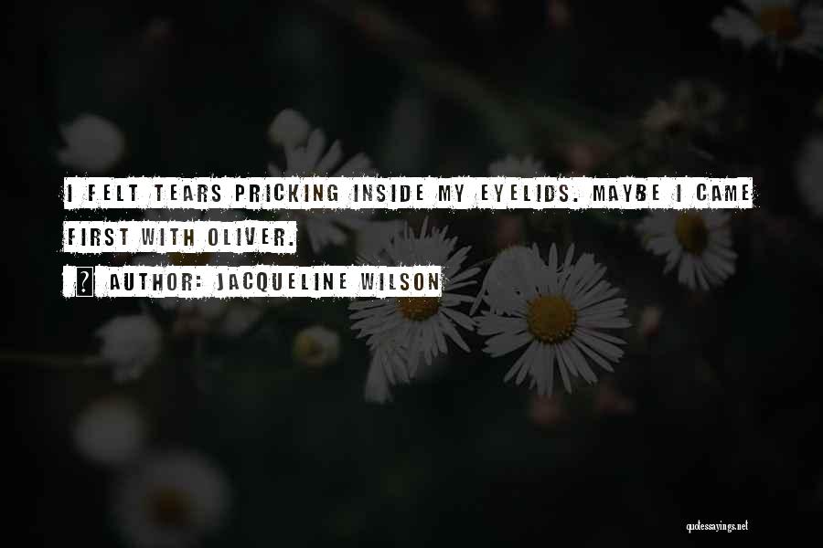 Pricking Quotes By Jacqueline Wilson