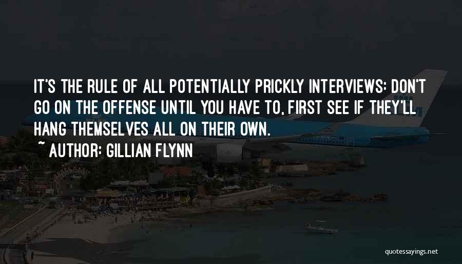 Prickly Quotes By Gillian Flynn