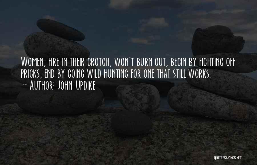 Pricks Quotes By John Updike