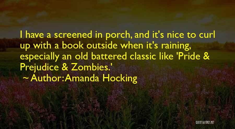 Pride And Prejudice And Zombies Book Quotes By Amanda Hocking