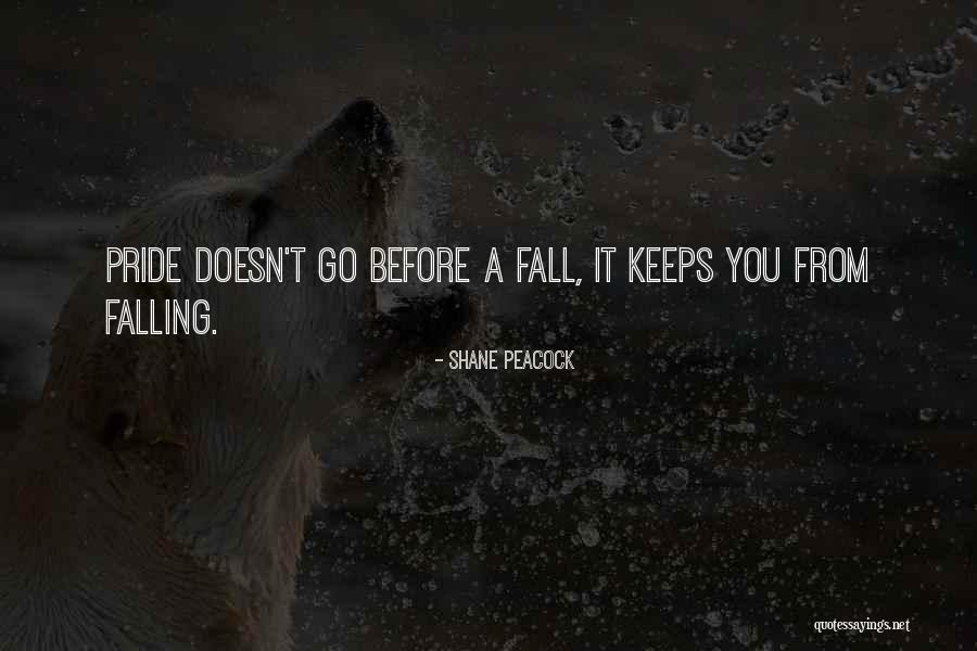 Pride Comes Before A Fall Quotes By Shane Peacock Pride Comes Before A Fall Quotes By Shane Peacock