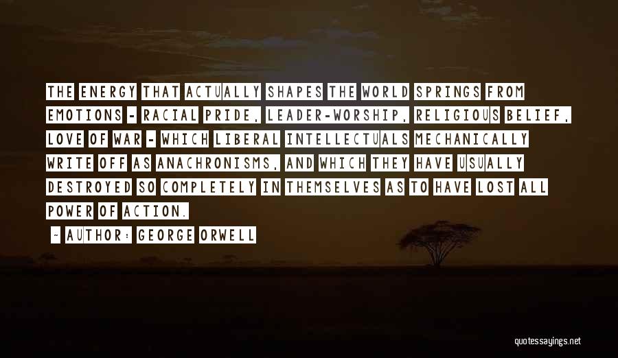 Pride In Love Quotes By George Orwell