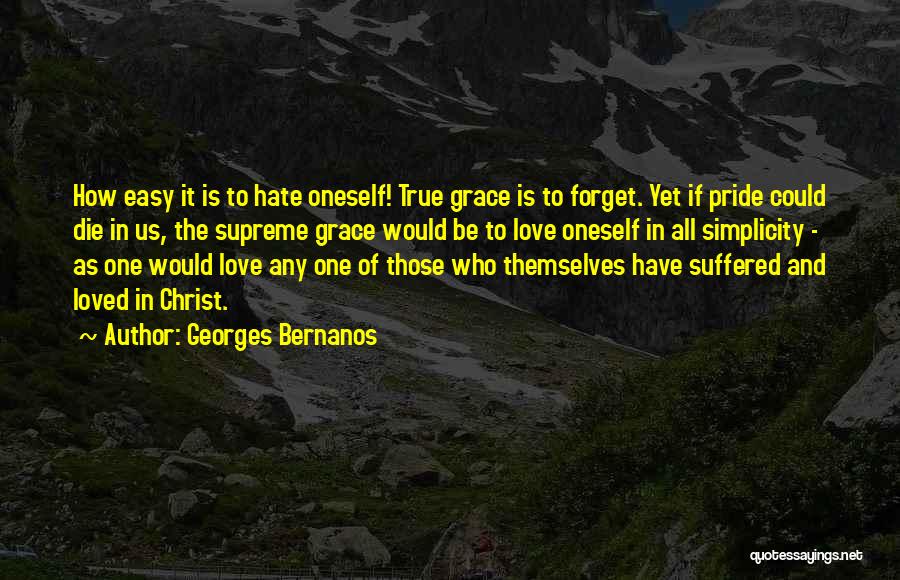 Pride In Love Quotes By Georges Bernanos