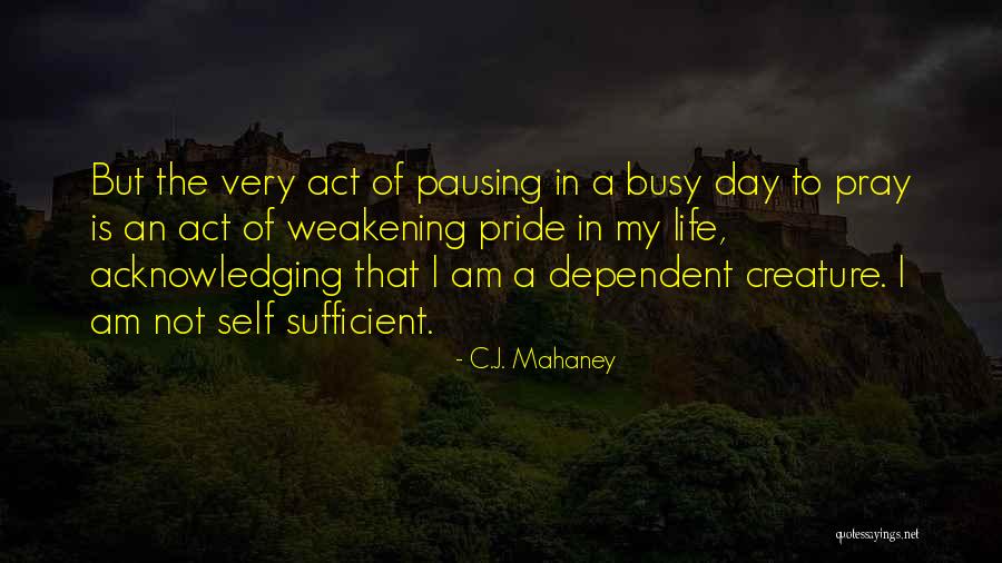 Pride In Self Quotes By C.J. Mahaney Pride In Self Quotes By C.J. Mahaney