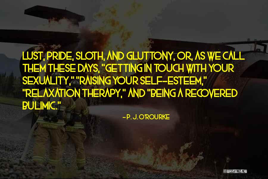 Pride In Self Quotes By P. J. O'Rourke Pride In Self Quotes By P. J. O'Rourke