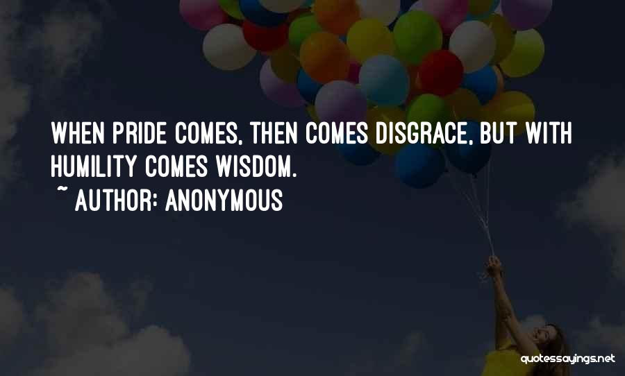 Pride In The Bible Quotes By Anonymous