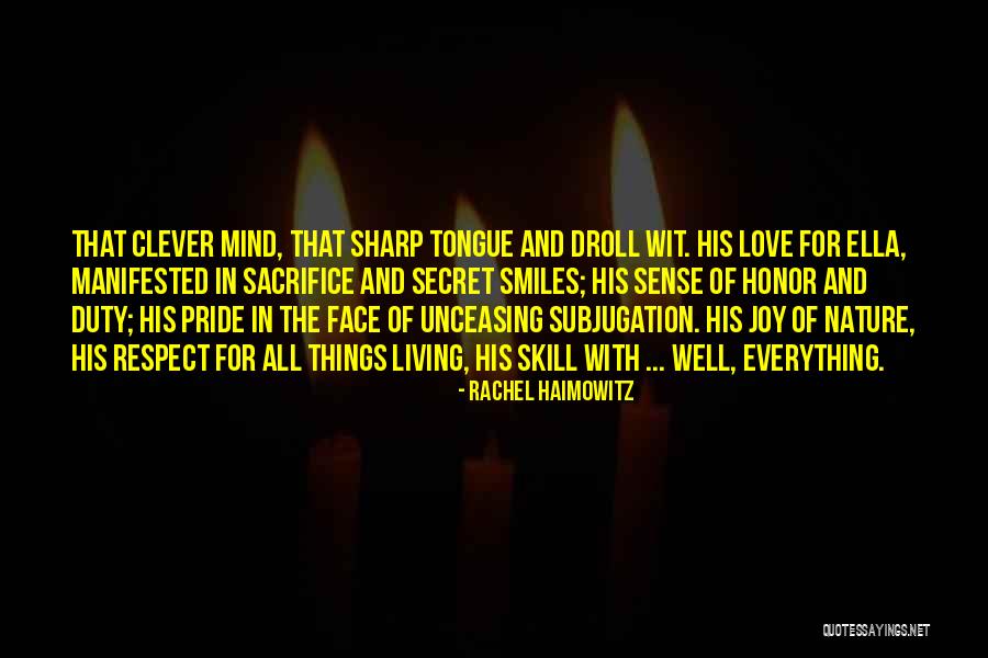 Pride Joy Quotes By Rachel Haimowitz Pride Joy Quotes By Rachel Haimowitz