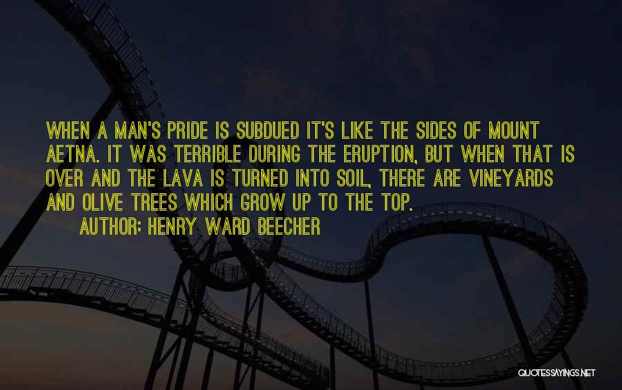 Pride Of A Man Quotes By Henry Ward Beecher