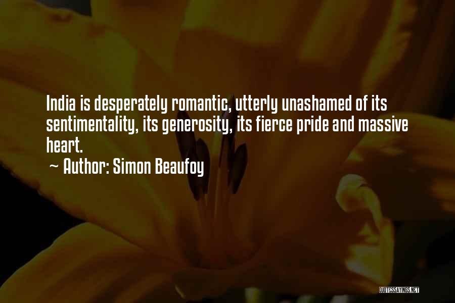 Pride Of India Quotes By Simon Beaufoy
