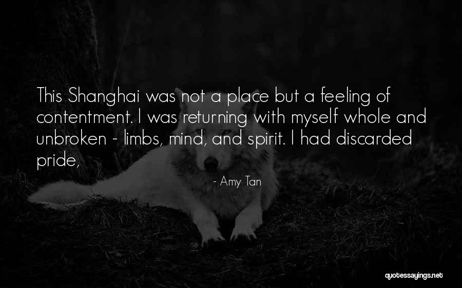 Pride Of Myself Quotes By Amy Tan