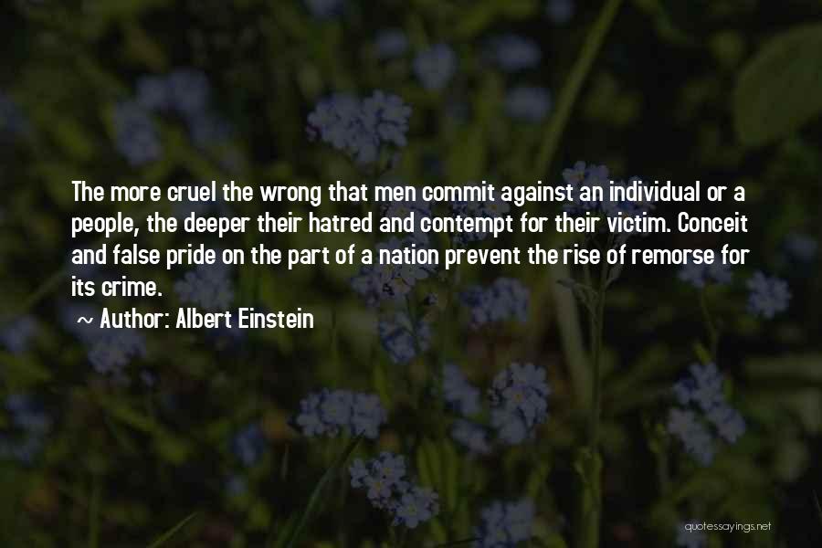 Pride Of Nation Quotes By Albert Einstein
