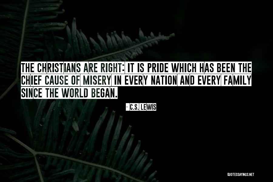 Pride Of Nation Quotes By C.S. Lewis