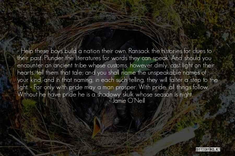 Pride Of Nation Quotes By Jamie O'Neill