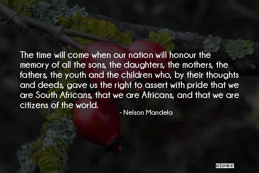 Pride Of Nation Quotes By Nelson Mandela