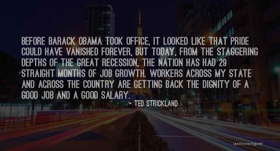 Pride Of Nation Quotes By Ted Strickland