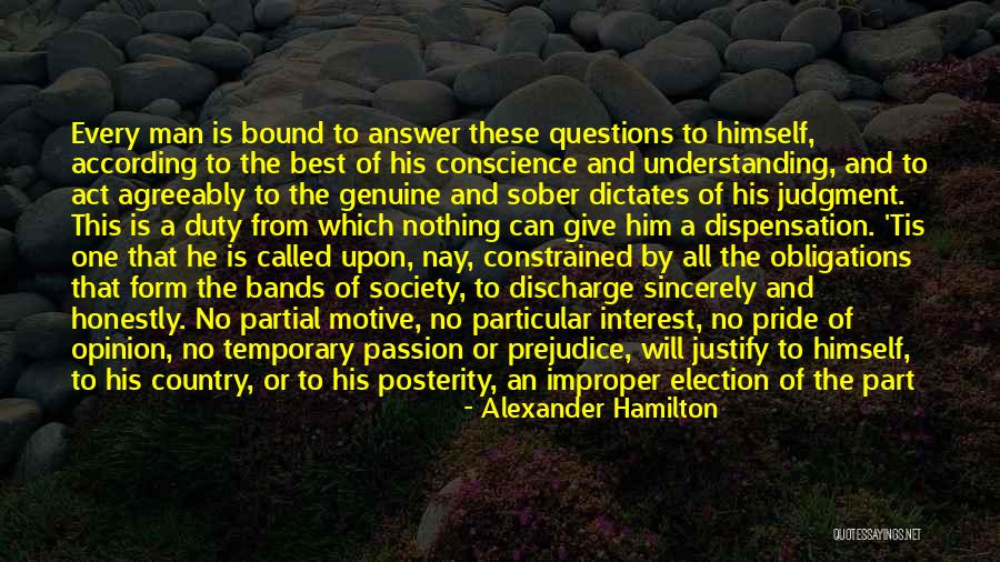 Pride Of Prejudice Quotes By Alexander Hamilton