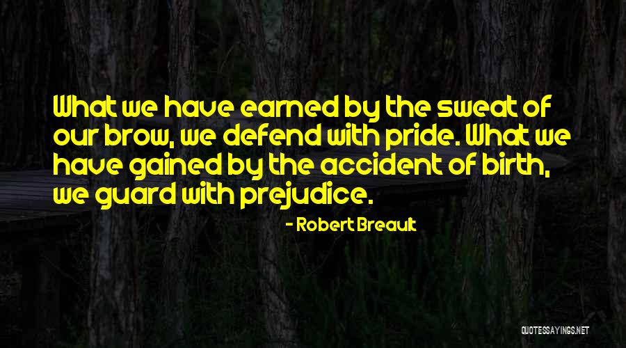 Pride Of Prejudice Quotes By Robert Breault