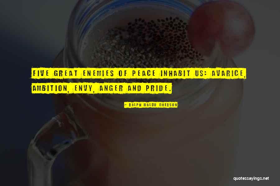 Pride Of Quotes By Ralph Waldo Emerson Pride Of Quotes By Ralph Waldo Emerson