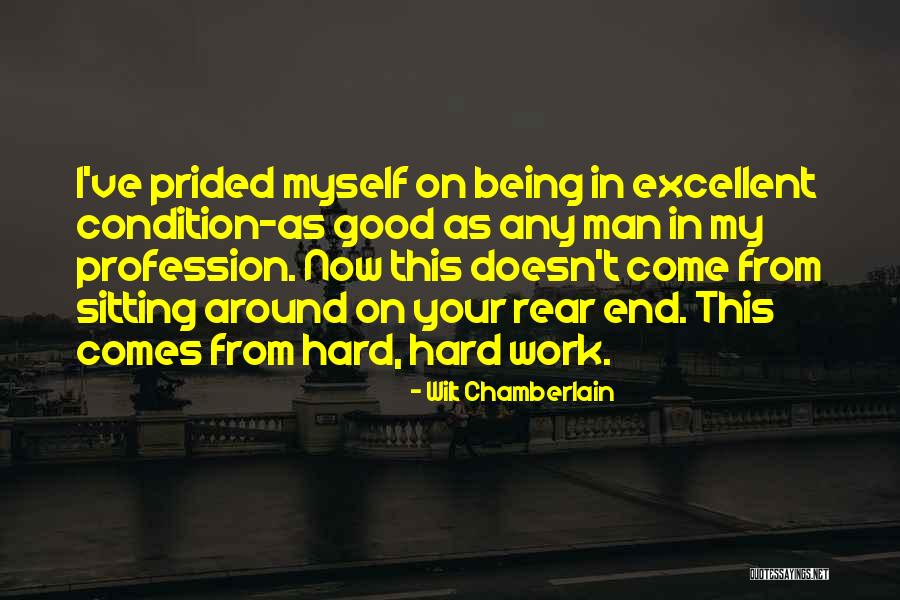 Prided Myself Quotes By Wilt Chamberlain Prided Myself Quotes By Wilt Chamberlain