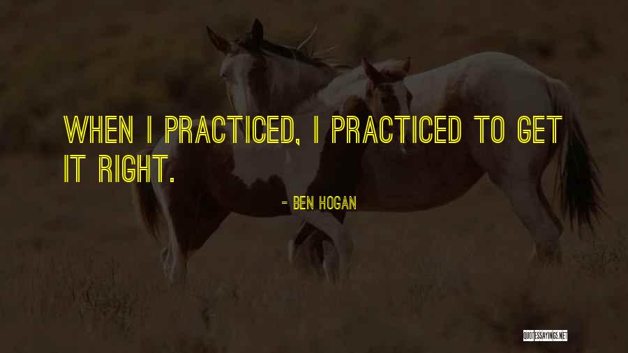 Prideful Friends Quotes By Ben Hogan Prideful Friends Quotes By Ben Hogan