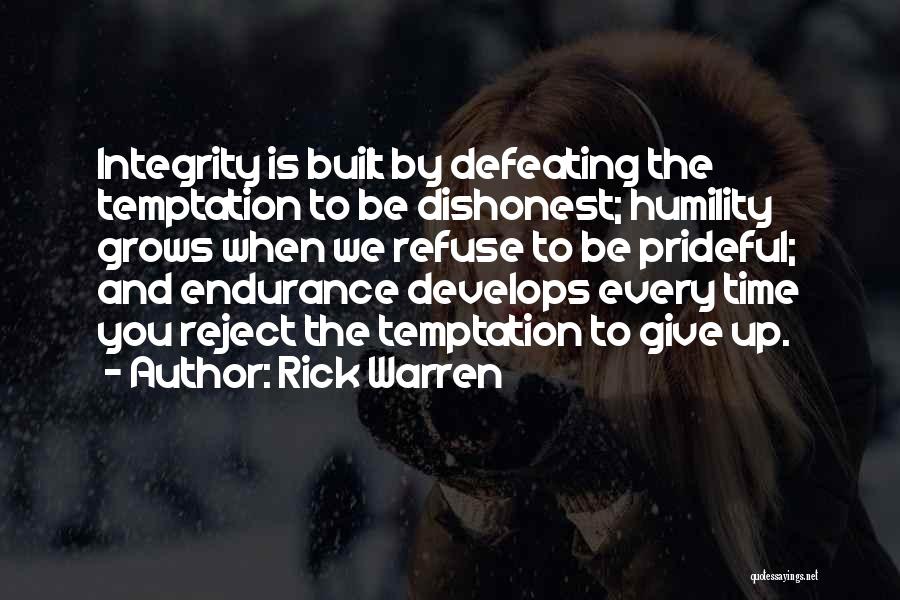 Prideful Quotes By Rick Warren