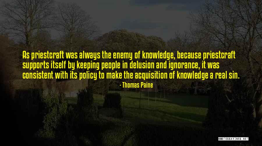 Priestcraft Quotes By Thomas Paine Priestcraft Quotes By Thomas Paine
