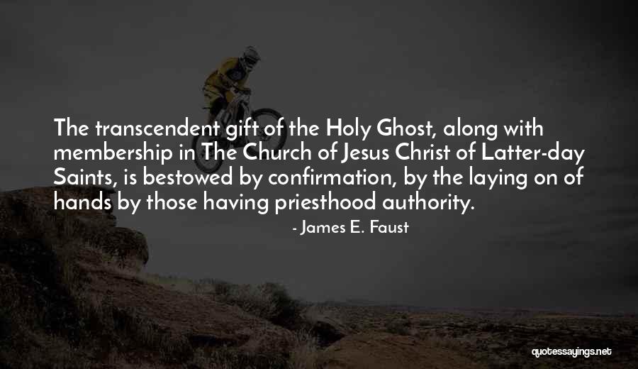 Priesthood By Saints Quotes By James E. Faust